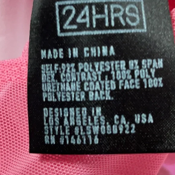 Iron Fist/24 Hours “Nun Fux Given” Sexy Pink Bodysuit - Picture 13 of 16